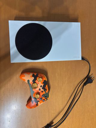 Xbox Series S + Controller Xbox Lab orange camo