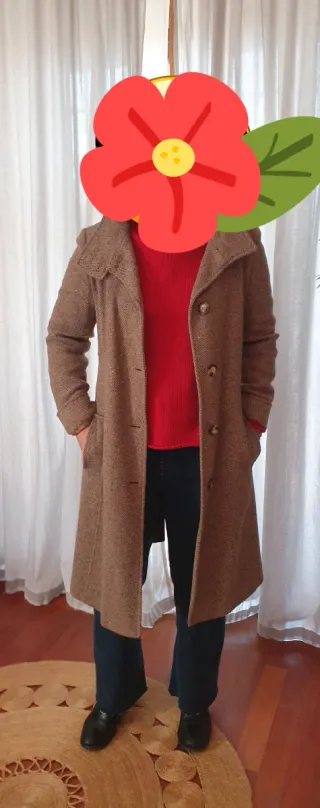 Cappotto Marella vintage marrone