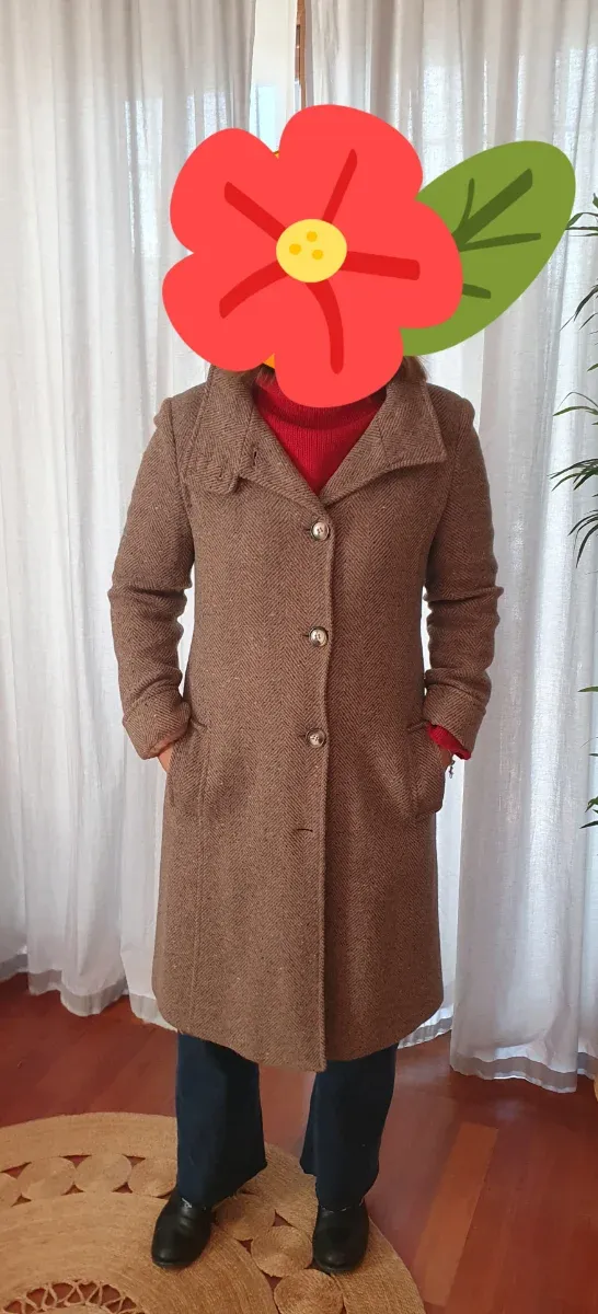 Cappotto Marella vintage marrone