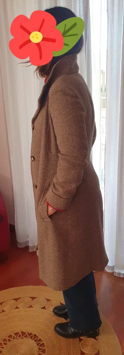 Cappotto Marella vintage marrone