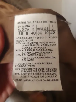 Cappotto Marella vintage marrone