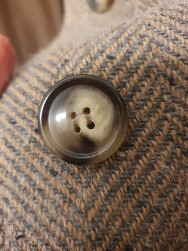 Cappotto Marella vintage marrone