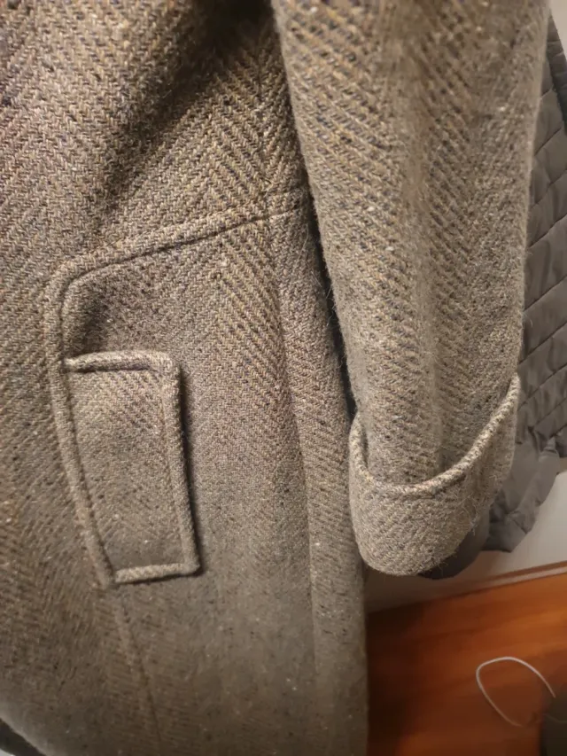 Cappotto Marella vintage marrone