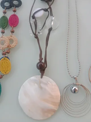 Lote de collares artesanales