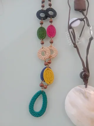 Lote de collares artesanales