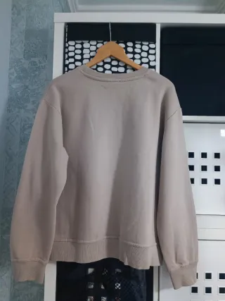Sudadera Zara Beige Talla M