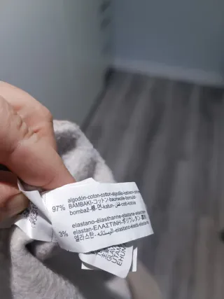 Sudadera Zara Beige Talla M