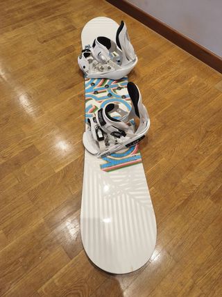 Tabla Snow Rossignol 143cm + Fijaciones