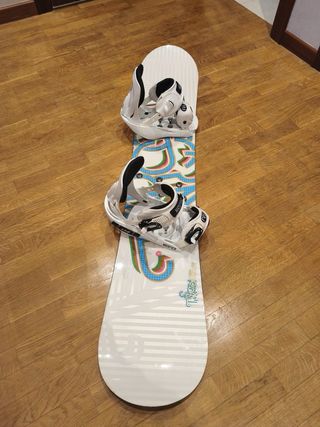 Tabla Snow Rossignol 143cm + Fijaciones