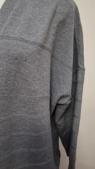 Rebeca larga gris mujer Talla L