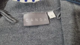 Rebeca larga gris mujer Talla L