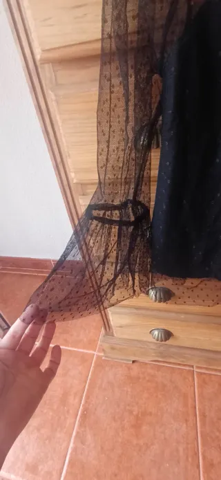 Blusa de gasa bordada