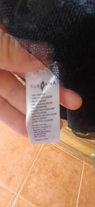 Blusa de gasa bordada