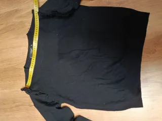 Jersey Mango Negro Talla M Volantes