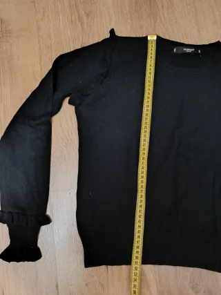 Jersey Mango Negro Talla M Volantes