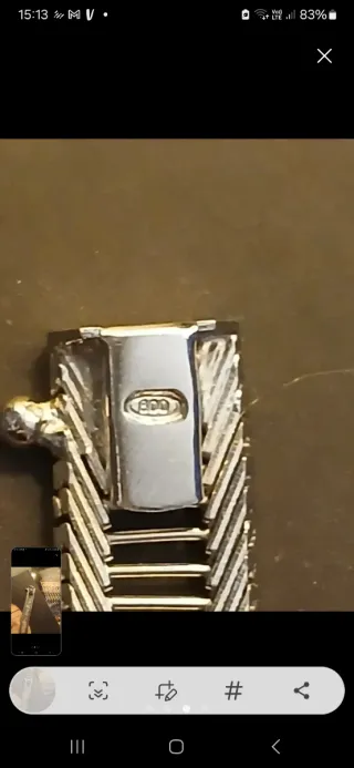 Bracciale Argento Vintage con Pietre Verdi