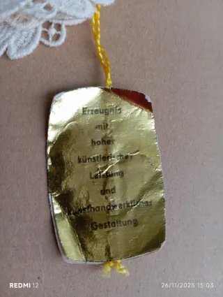 Pizzo rotondo beige hobby cucito