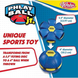 Wahu Phlat Ball Junior Azul Frisbee transformable