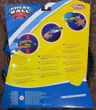 Wahu Phlat Ball Junior Azul Frisbee transformable