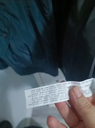 Chaqueta bomber Pull&Bear azul mujer