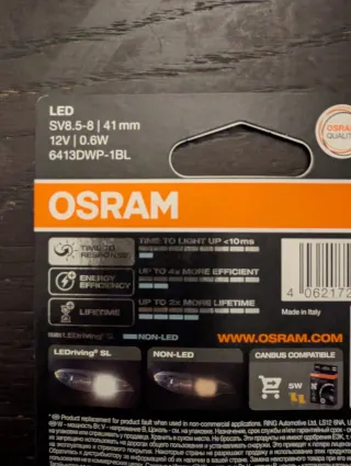 Lampadina LED OSRAM LEDriving SL SV8.5-8 41mm