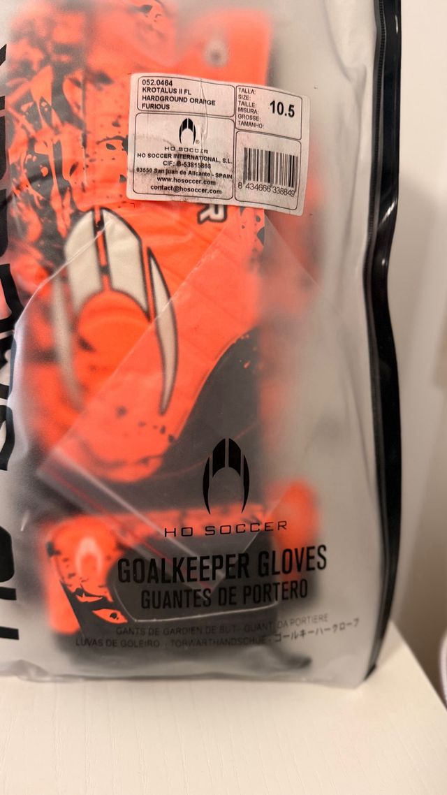 Guantes de Portero KROCALUS Naranja