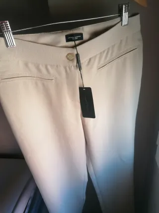Pantalones Javier Simorra Beige
