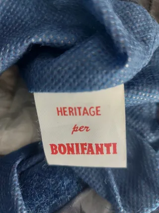 Borsa blu cangiante elegante