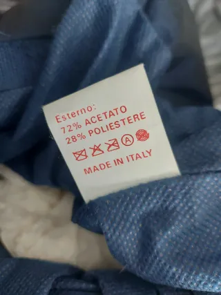 Borsa blu cangiante elegante