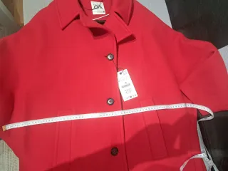 Abrigo lana Zara XXL