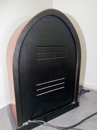 Radio Antigua Madera Marrón