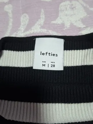 Top rayas manga larga