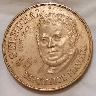 Medaglia Stendhal 1783-1842 Repubblica Francese