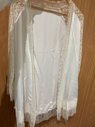 Bata de Novia Encaje Talla Única