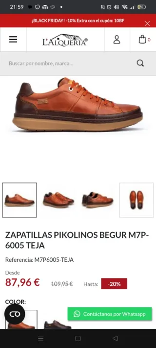 Zapatos casual PIKOLINOS marrones