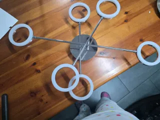 Lámpara LED Inox Movible