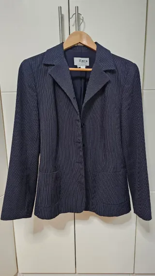 Americana Zara Talla 38 Rayas Finas