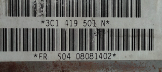 COLUMNA DIRECCION VOLKSWAGEN PASSAT BERLINA (3B3)