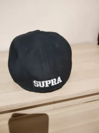 Gorra New Era Supra Negra Talla 7 1/4