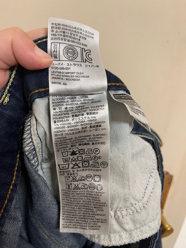 Pantalones vaqueros Levi's mujer