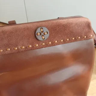 Zaino in pelle Luana marrone