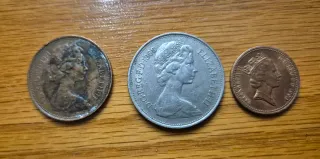 3 Monete Inglesi