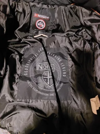 Chaqueta Geographical Norway Negra