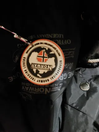 Chaqueta Geographical Norway Negra