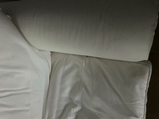 Sofá IKEA blanco tela