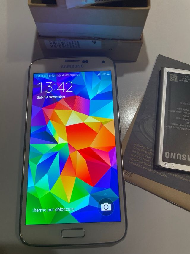 Samsung Galaxy S5 Bianco