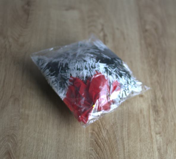 Lote 3 guirlandas pretas natalinas (6 m total)