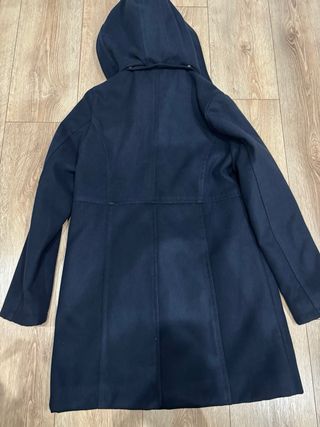 Trenca larga azul marino Lefties