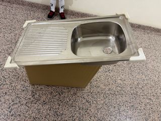 Fregadero de cocina Teka con accesorios