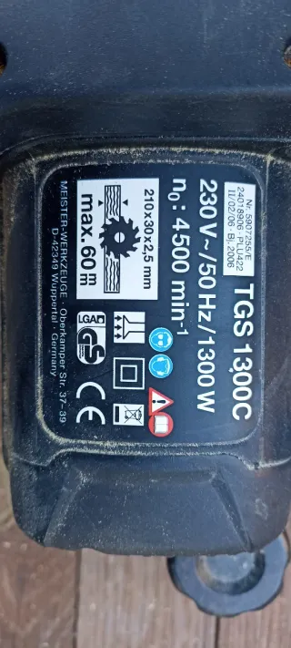 Sierra Tronzadora Disco Madera